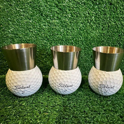 Titleist Golf Ball Shot Glasses (Set of 3)