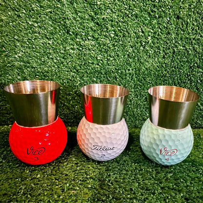 Titleist Golf Ball Shot Glasses (Set of 3)