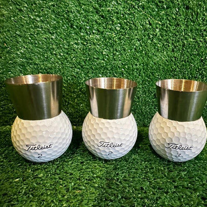 Titleist Golf Ball Shot Glasses (Set of 3)