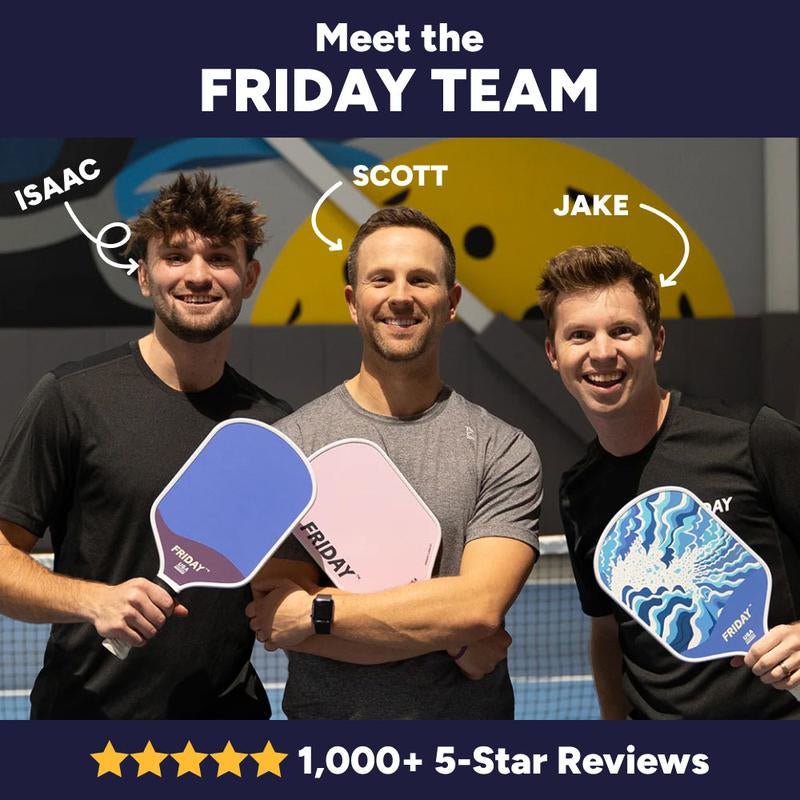 Friday Carbon Fiber Pickleball Paddle (16Mm)