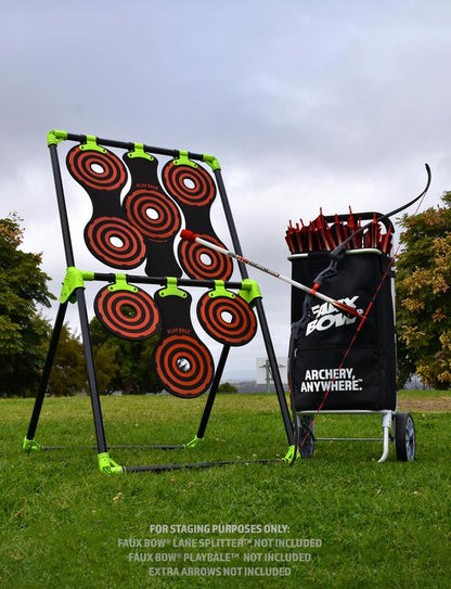 Faux Bow PRO Recurve - Foam Tipped Archery - 20 LB Draw Weight with 3 A15 Impact Arrows
