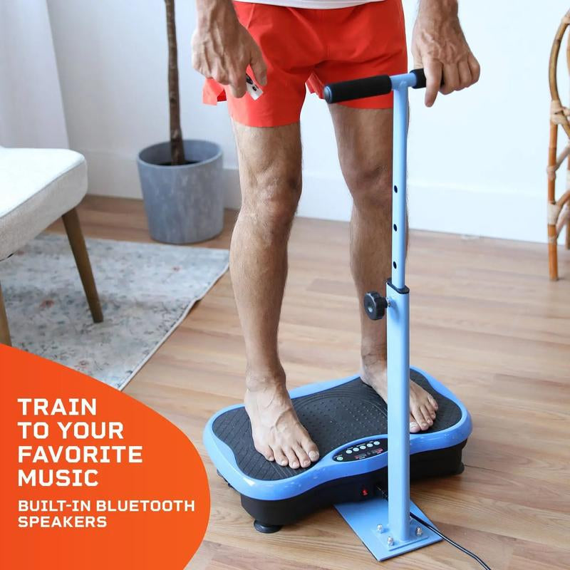 Trimlite Vibration Plate - Exercise Machine with Adjustable Handlebars