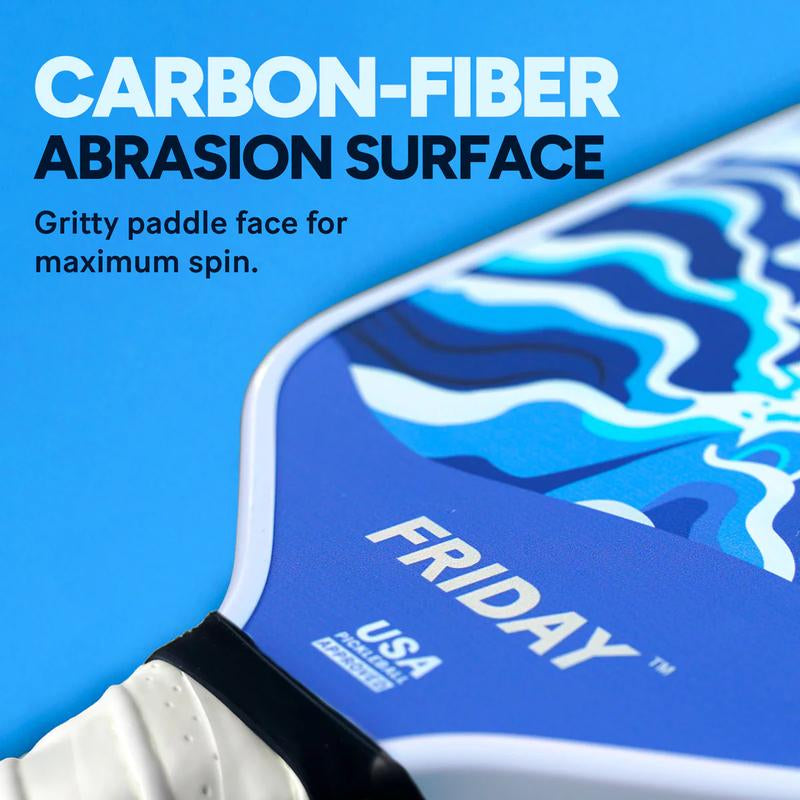 Friday Carbon Fiber Pickleball Paddle (16Mm)