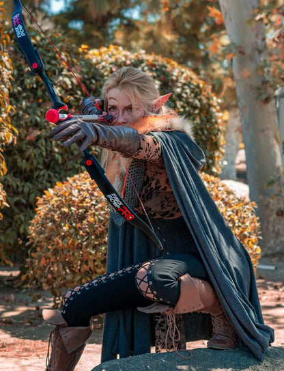 Faux Bow PRO Recurve - Foam Tipped Archery - 20 LB Draw Weight with 3 A15 Impact Arrows