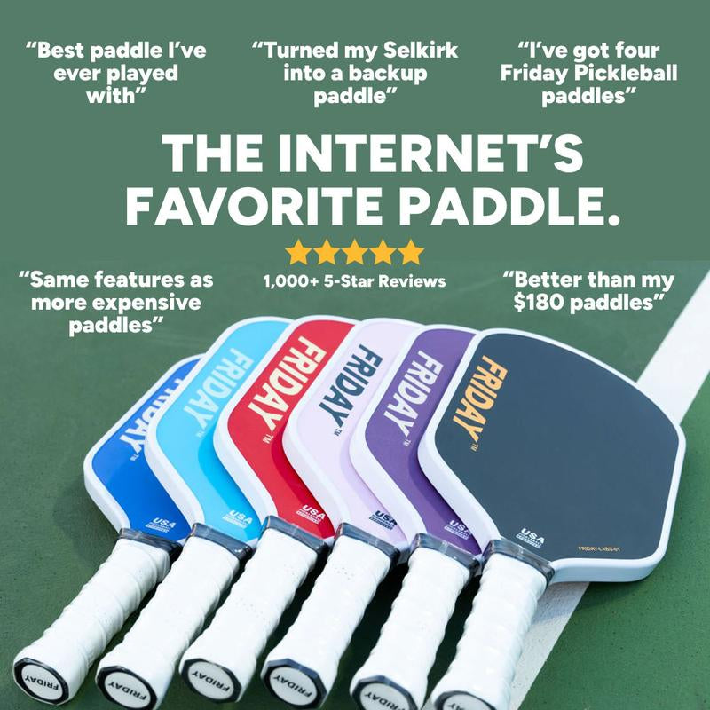 Friday Carbon Fiber Pickleball Paddle (16Mm)