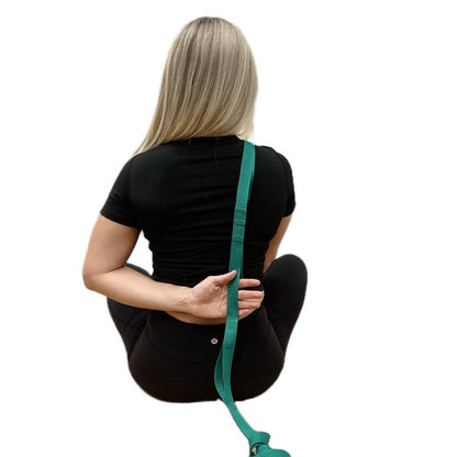 Stretch Out Strap - for Yoga, Pilates or Physical Therapy. Recommended by Physical Therapist and Athletic Trainers Alike.